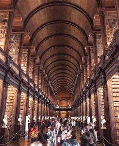 trinity college library in dublin